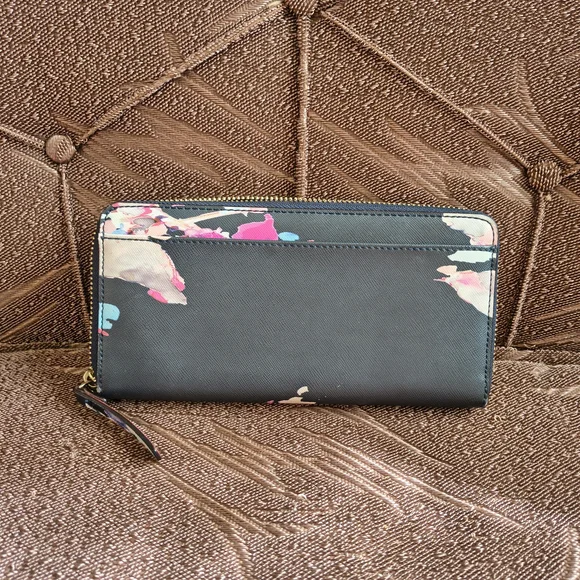 Kate Spade Floral Print Zip-Around Wallet - Multicolor - Picture 2 of 4